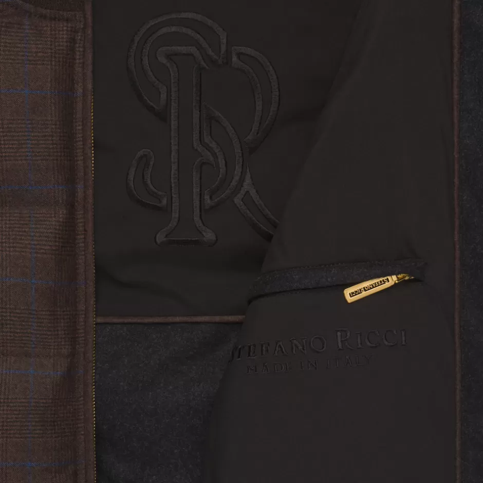 WOOL AND CASHMERE DOWN GILET | Stefano Ricci Discount