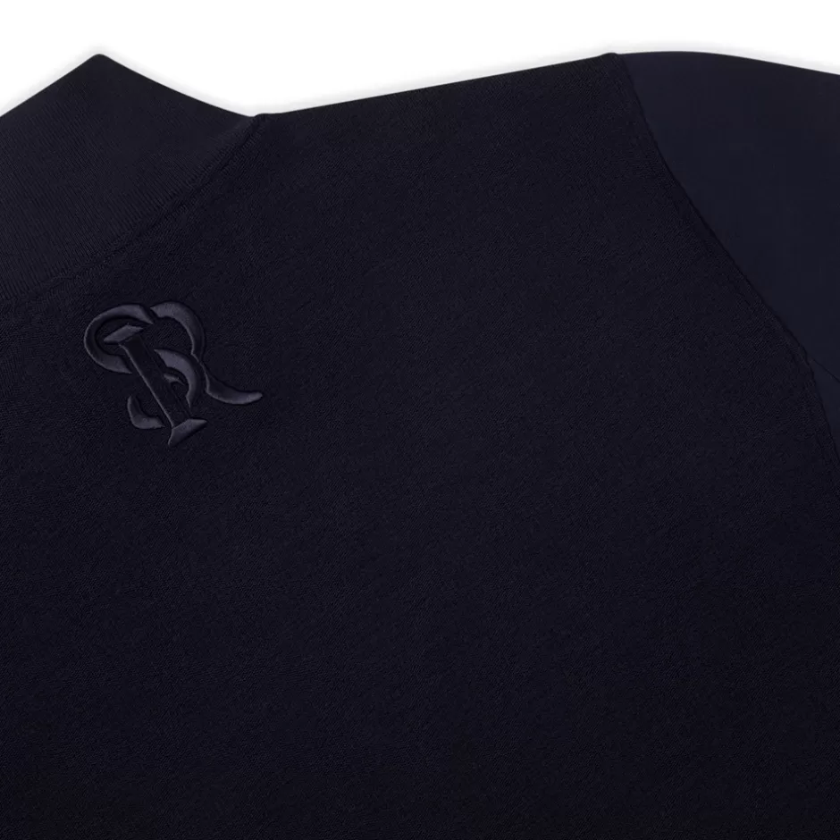 WOOL AND COTTON BLEND ZIP SWEATER | Stefano Ricci Discount