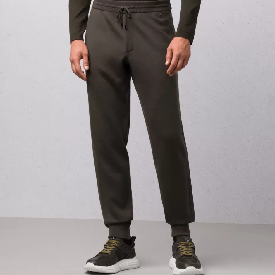 WOOL AND SILK BLEND JOGGING TROUSERS | Stefano Ricci Best Sale
