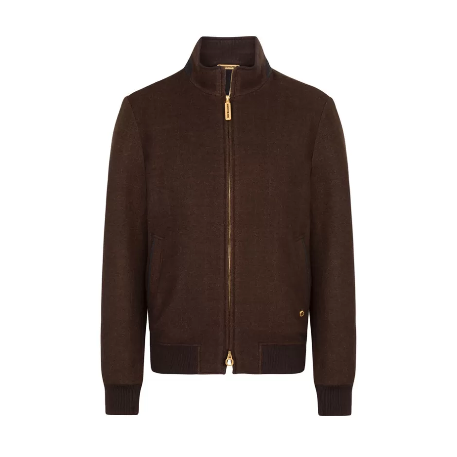 WOOL BLOUSON | Stefano Ricci Best Sale