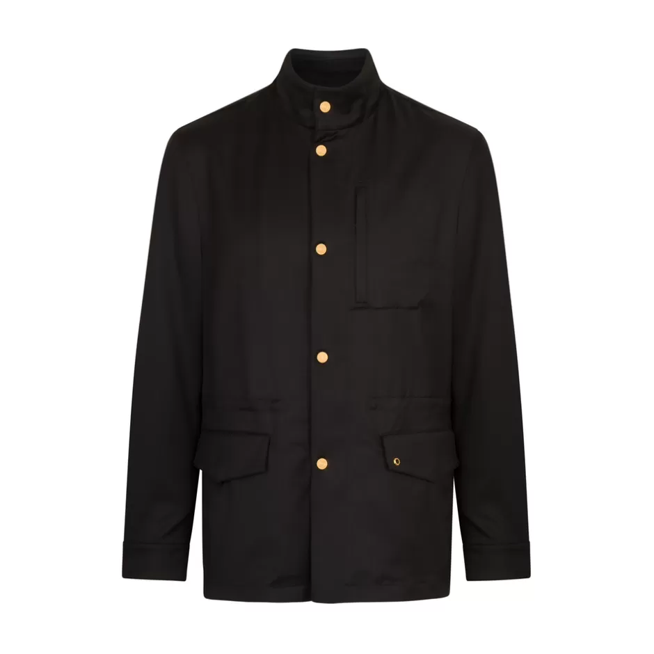 WOOL FIELD JACKET | Stefano Ricci Fashion