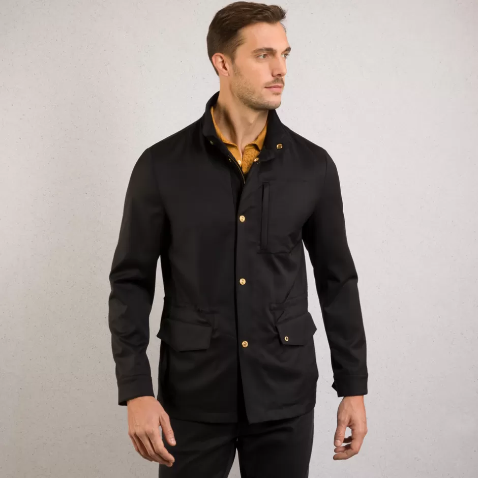 WOOL FIELD JACKET | Stefano Ricci Fashion
