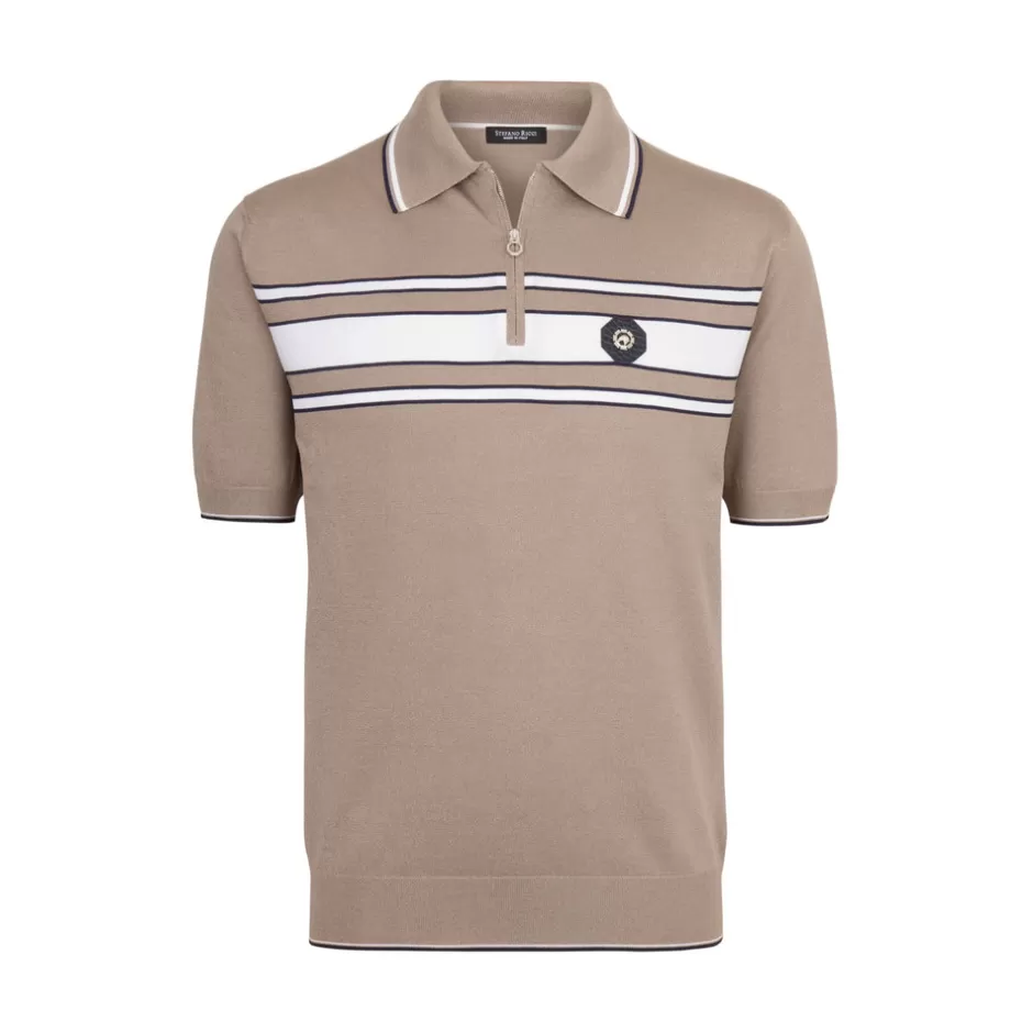 ZIP POLO SHIRT | Stefano Ricci New