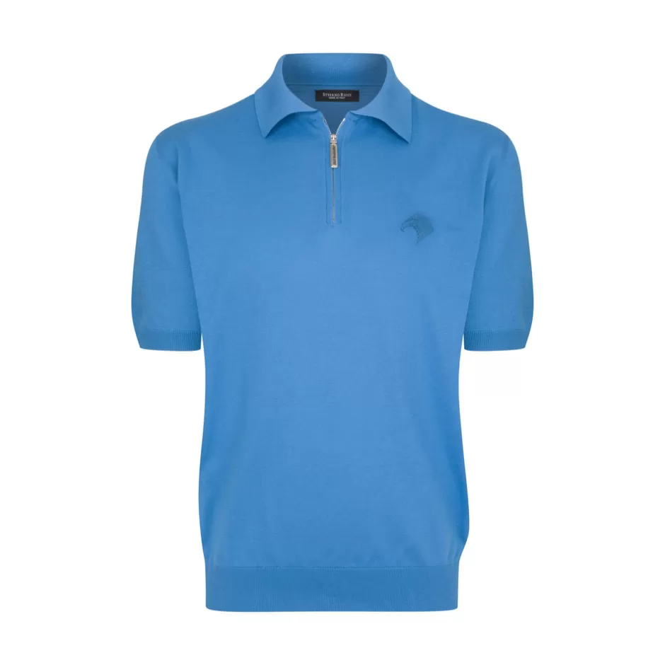 ZIP POLO SHIRT | Stefano Ricci Fashion