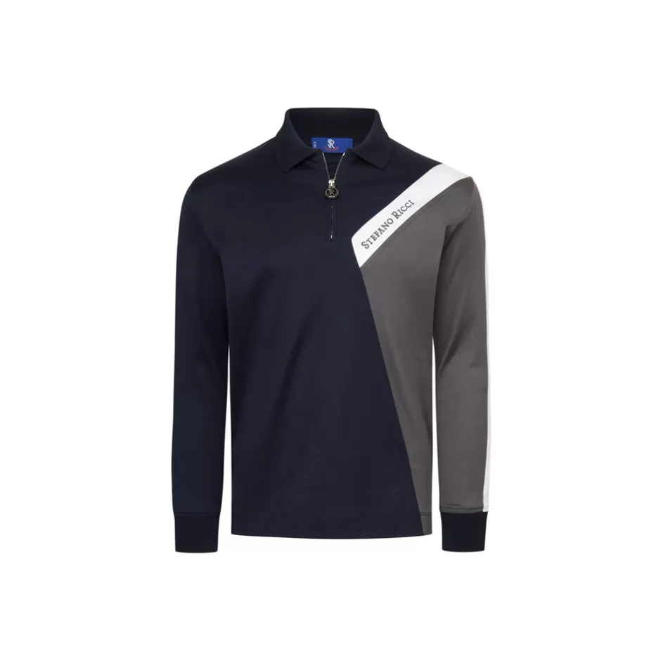 ZIP POLO SHIRT | Stefano Ricci Shop