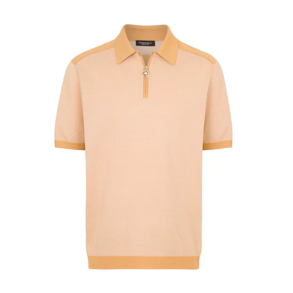 ZIP POLO SHIRT | Stefano Ricci Clearance