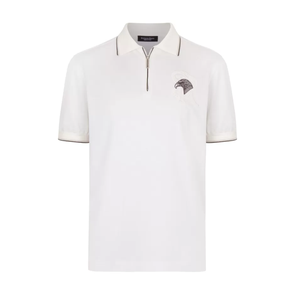 ZIP POLO SHIRT | Stefano Ricci Hot
