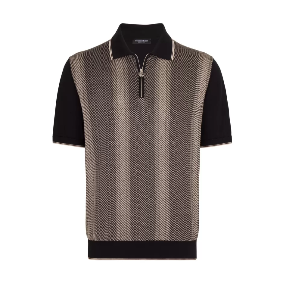ZIP POLO SHIRT | Stefano Ricci Best