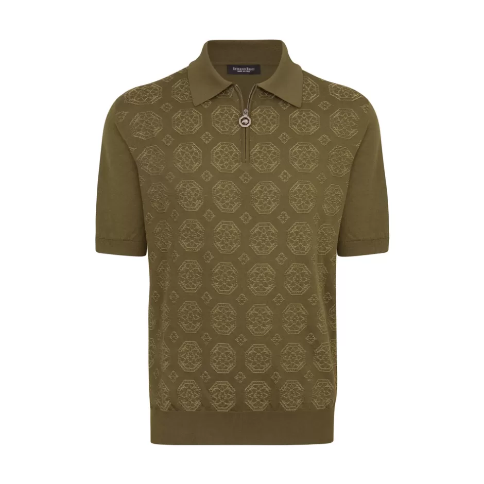 ZIP POLO SHIRT | Stefano Ricci Best