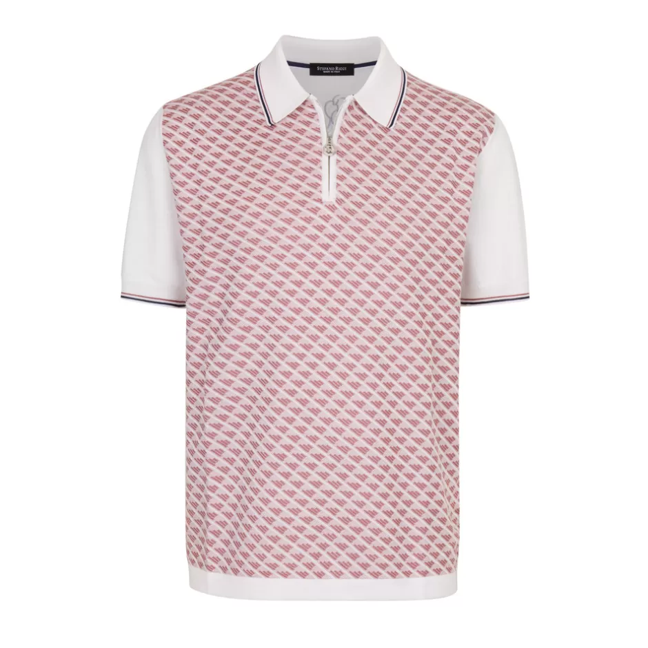 ZIP POLO SHIRT | Stefano Ricci Store