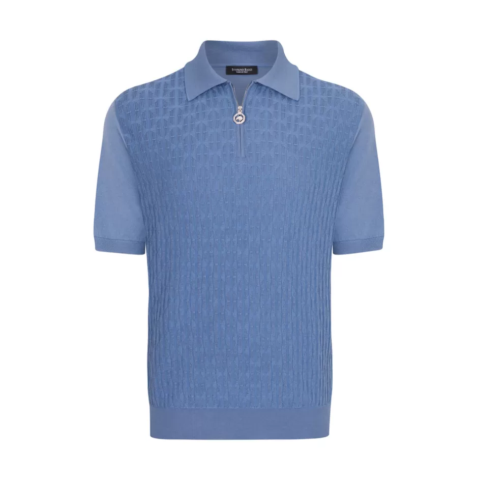 ZIP POLO SHIRT | Stefano Ricci Shop