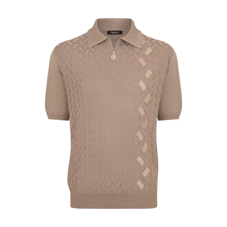 ZIP POLO SHIRT | Stefano Ricci Shop