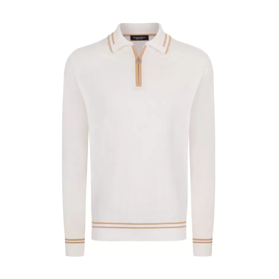 ZIP POLO SHIRT | Stefano Ricci Clearance