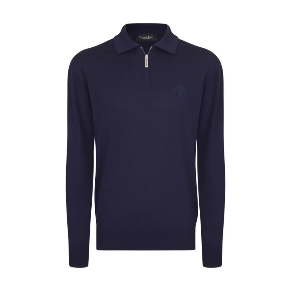 ZIP POLO SHIRT | Stefano Ricci Discount