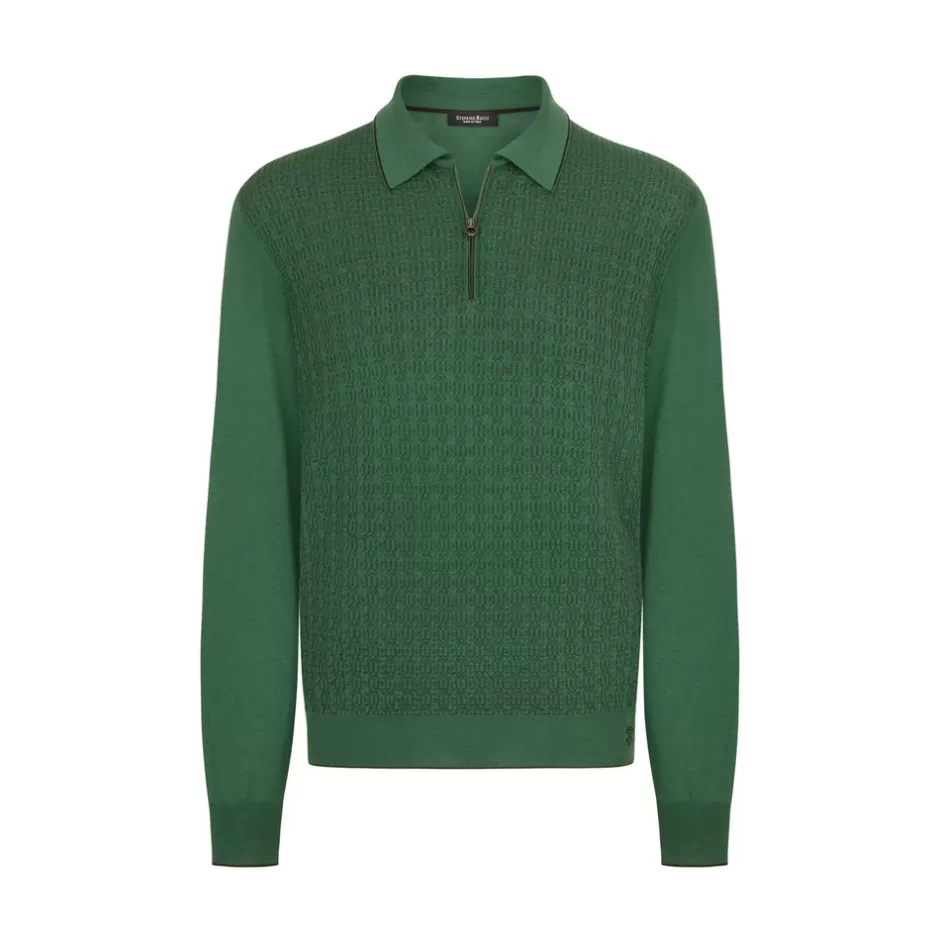 ZIP POLO SHIRT | Stefano Ricci Fashion