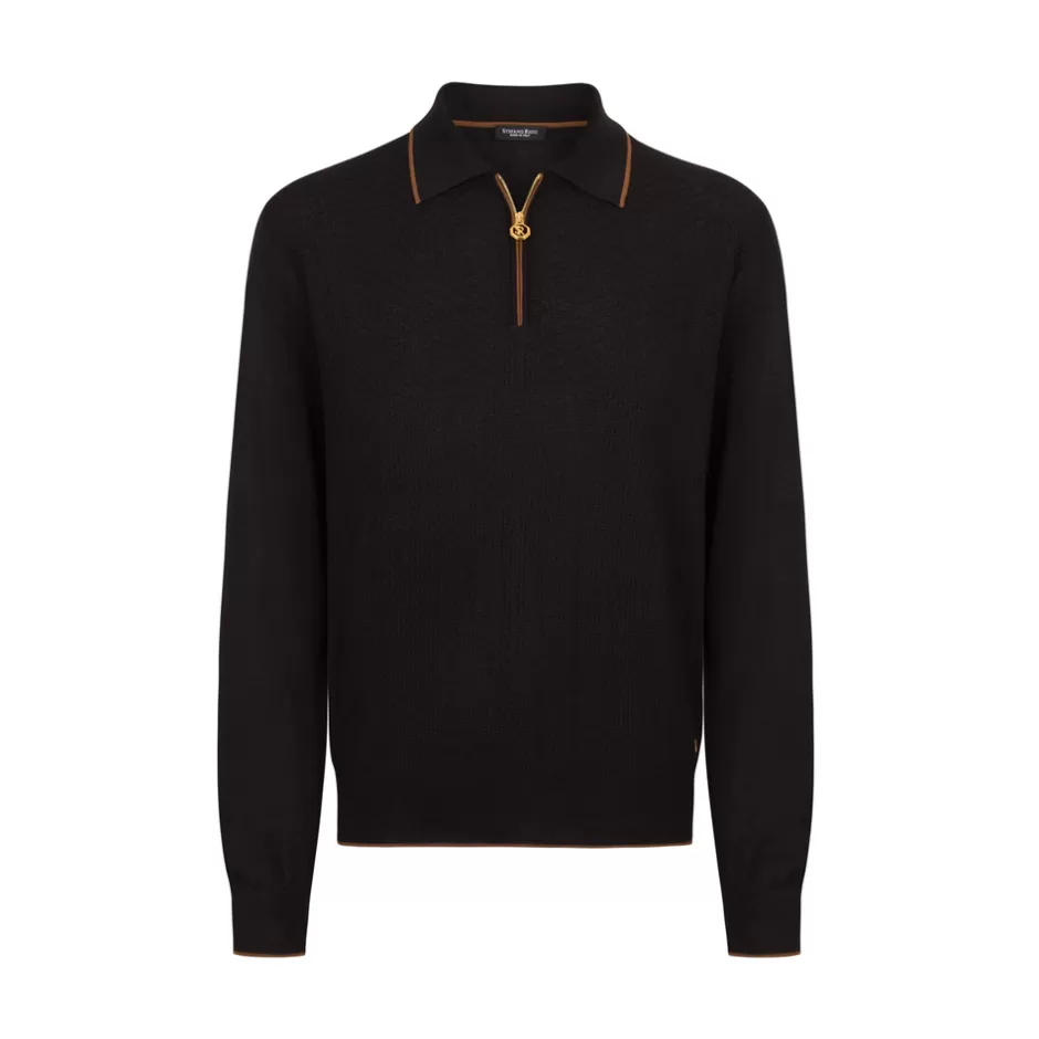 ZIP POLO SHIRT | Stefano Ricci Shop