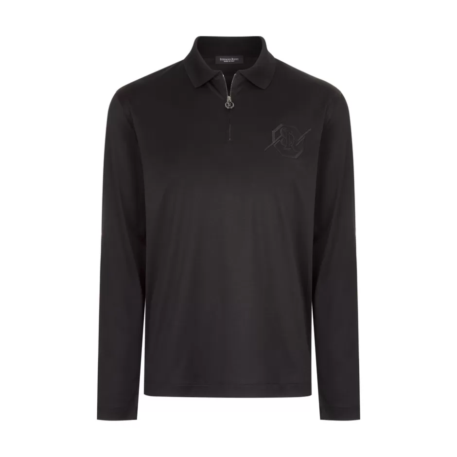 ZIP POLO SHIRT | Stefano Ricci Discount