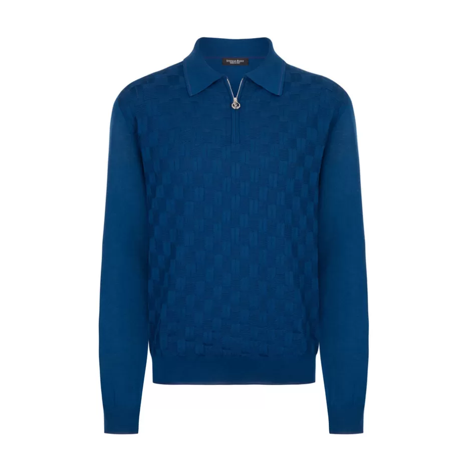 ZIP POLO SHIRT | Stefano Ricci New