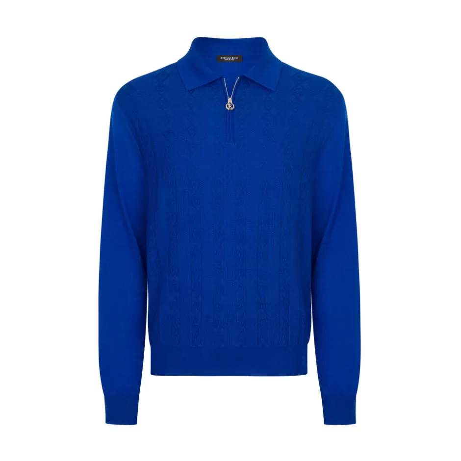 ZIP POLO SHIRT | Stefano Ricci Discount