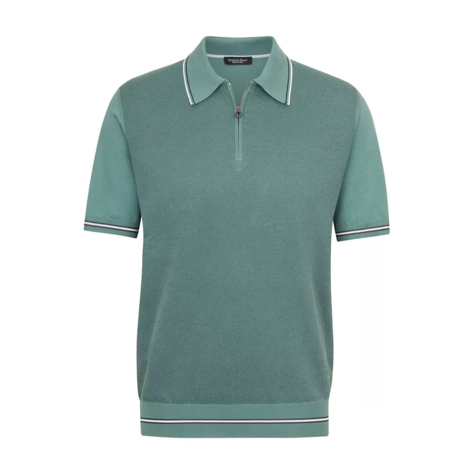 ZIP POLO SHIRT | Stefano Ricci New