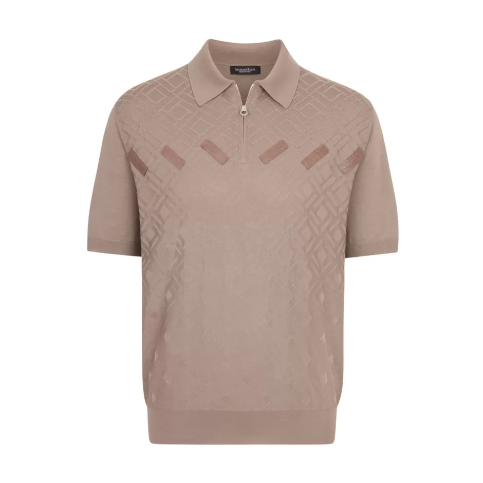 ZIP POLO SHIRT | Stefano Ricci New