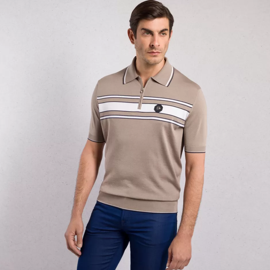 ZIP POLO SHIRT | Stefano Ricci New