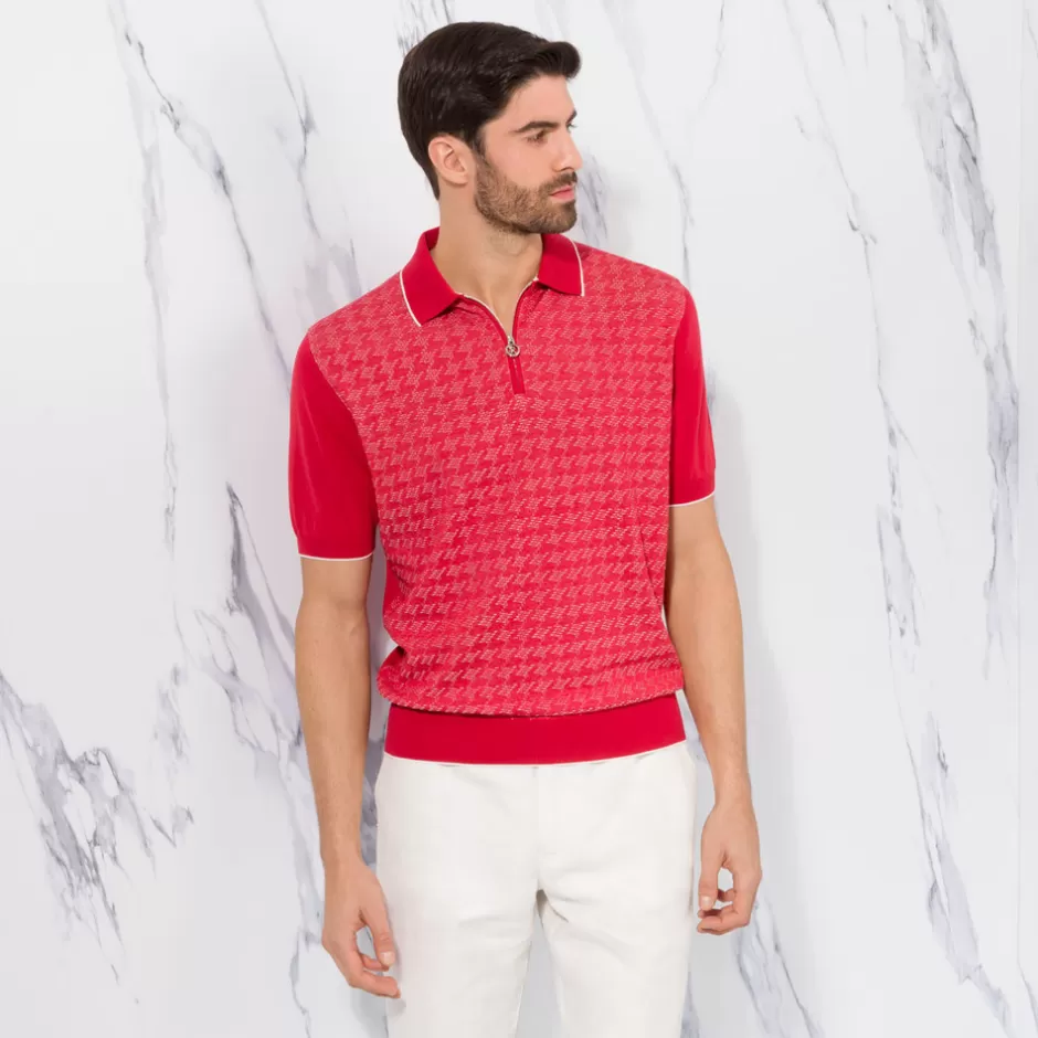 ZIP POLO SHIRT | Stefano Ricci Store