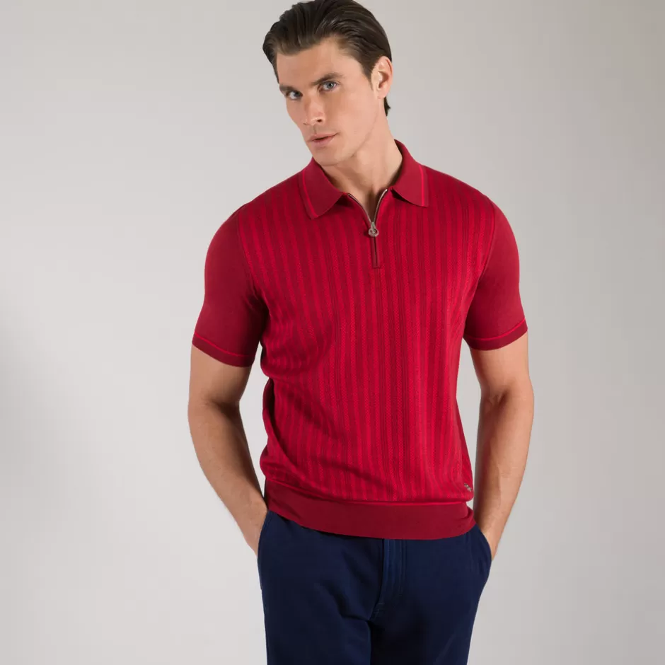 ZIP POLO SHIRT | Stefano Ricci Sale