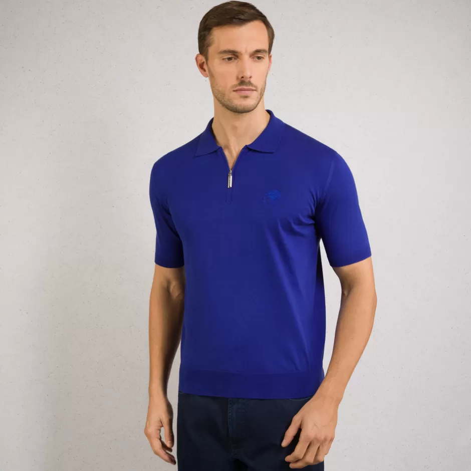 ZIP POLO SHIRT | Stefano Ricci Cheap
