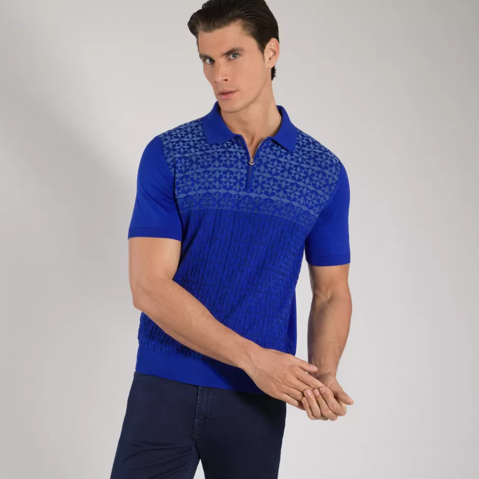 ZIP POLO SHIRT | Stefano Ricci Outlet