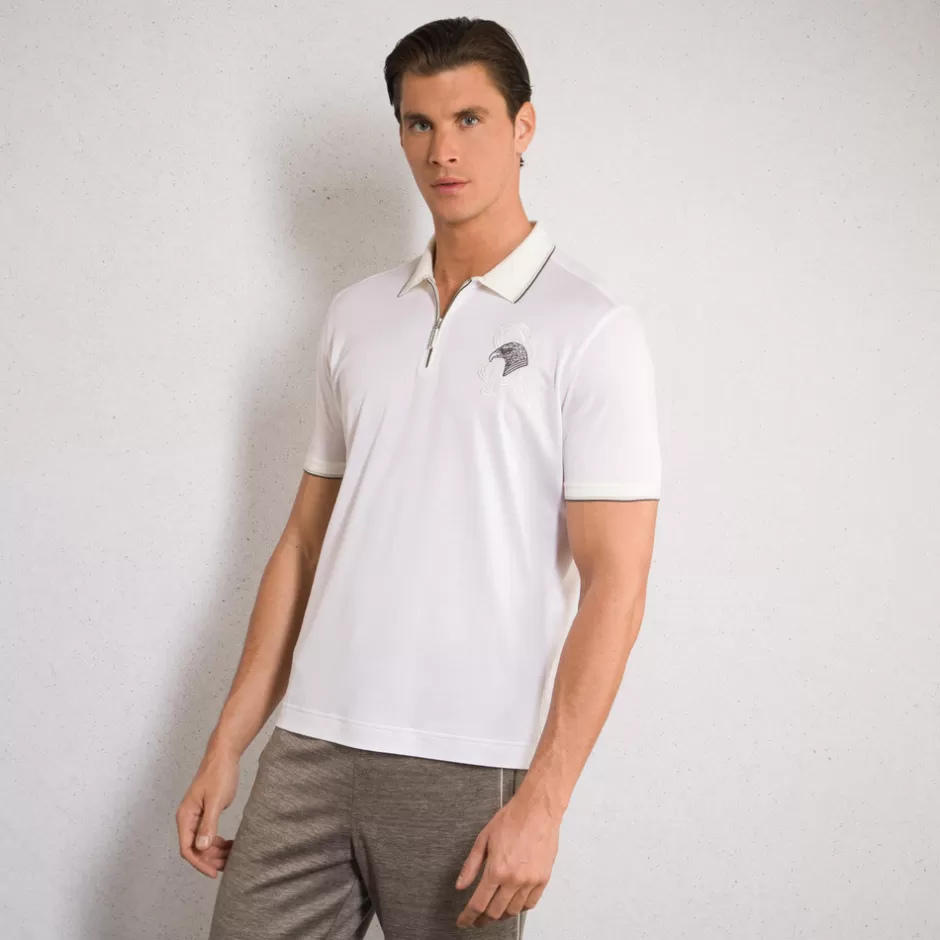 ZIP POLO SHIRT | Stefano Ricci Hot