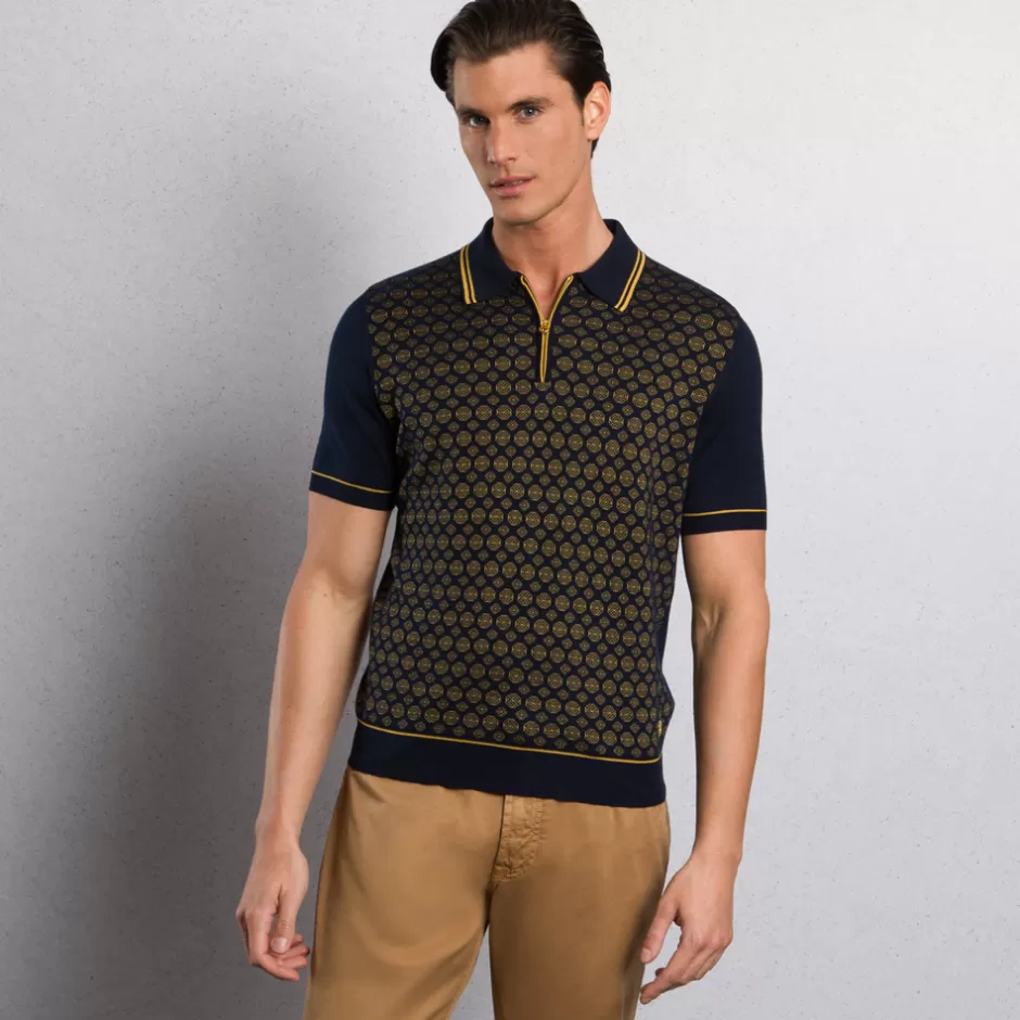 ZIP POLO SHIRT | Stefano Ricci Sale