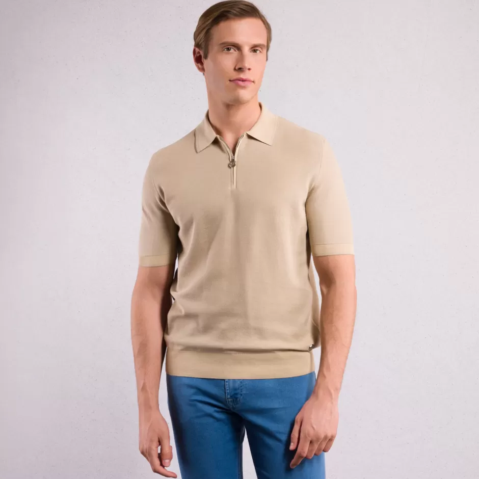 ZIP POLO SHIRT | Stefano Ricci Shop