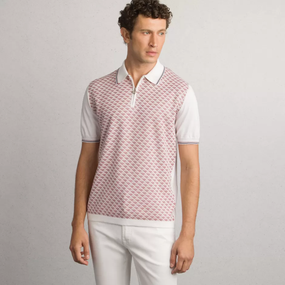 ZIP POLO SHIRT | Stefano Ricci Store