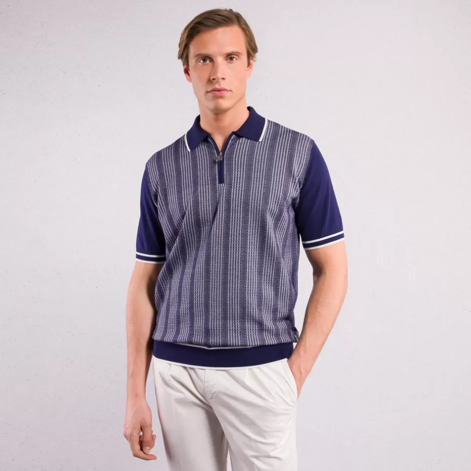 ZIP POLO SHIRT | Stefano Ricci Best Sale