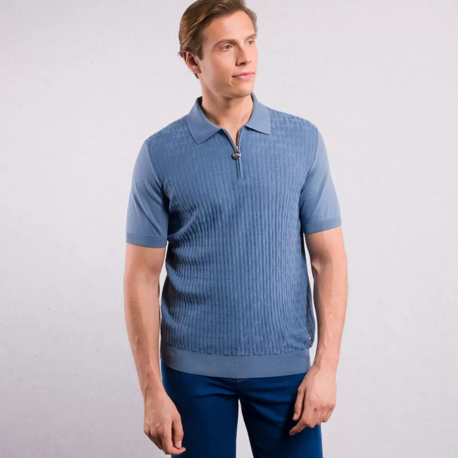 ZIP POLO SHIRT | Stefano Ricci Shop