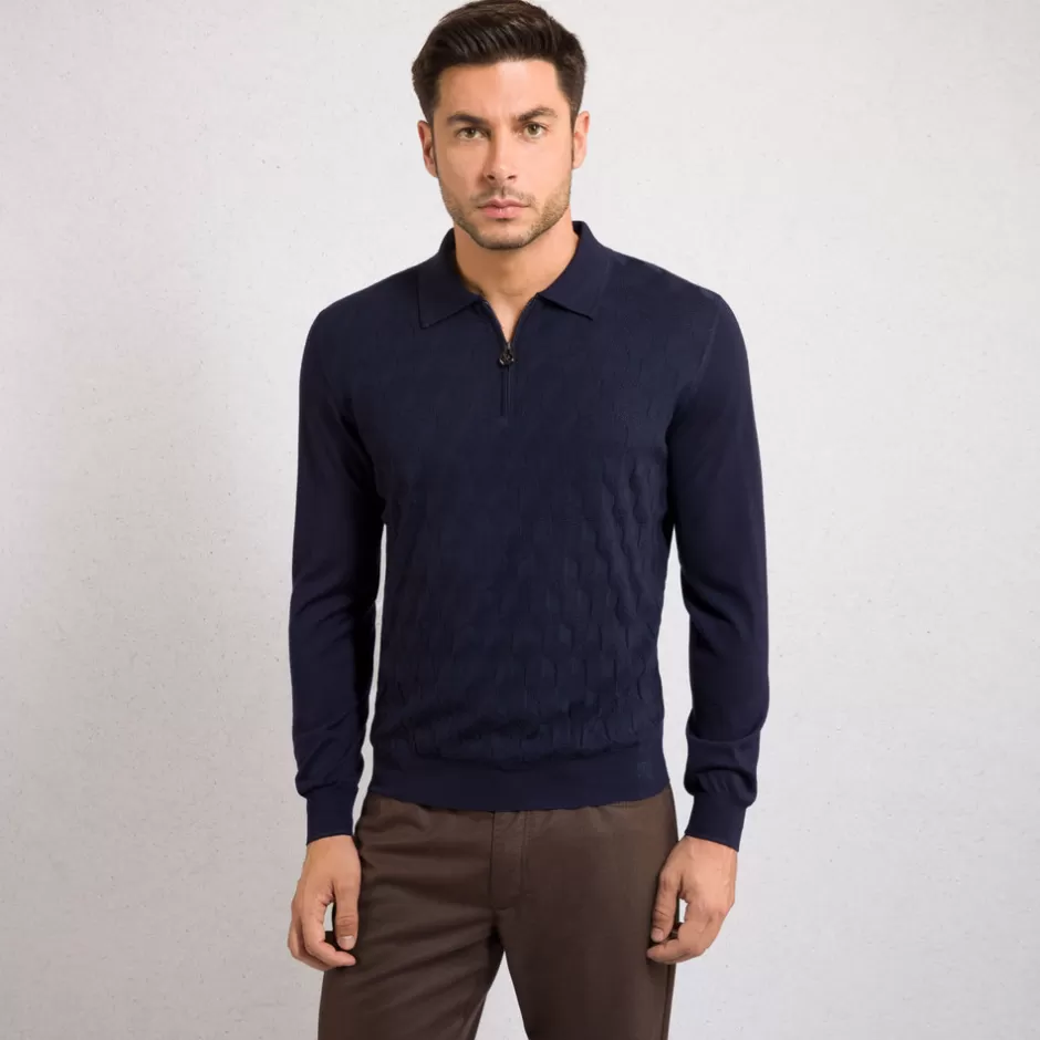 ZIP POLO SHIRT | Stefano Ricci Sale