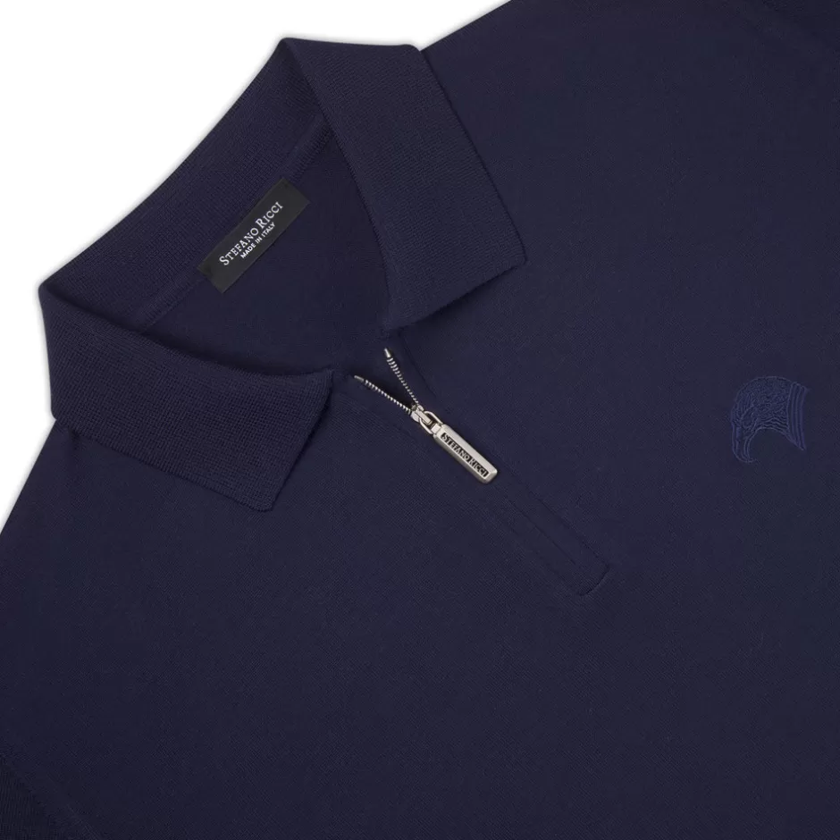 ZIP POLO SHIRT | Stefano Ricci Discount