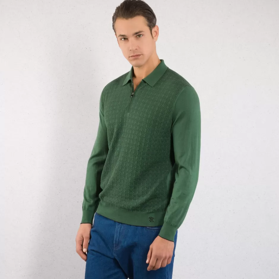 ZIP POLO SHIRT | Stefano Ricci Fashion