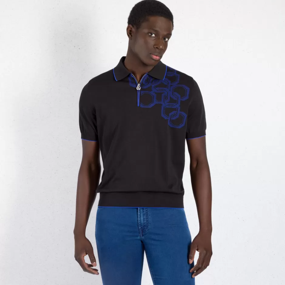 ZIP POLO SHIRT | Stefano Ricci Fashion